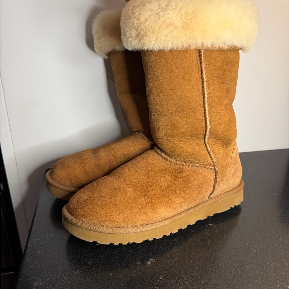 UGG Chestnut Shearling Boots